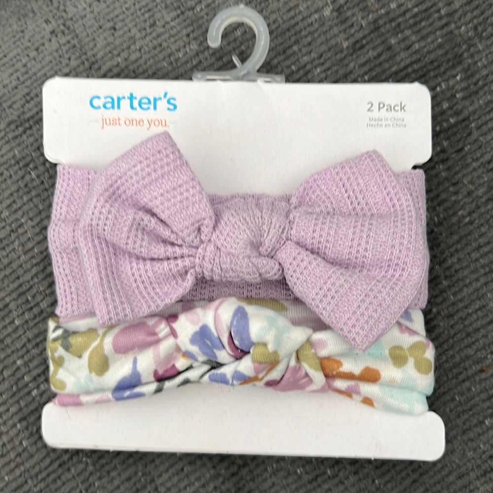 NWT Carters just one you Baby Headwrap